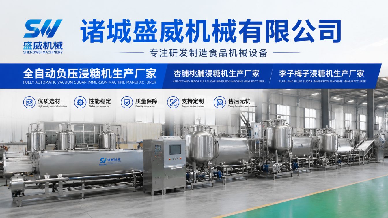 承德为果脯加工提供负压浸糖方案